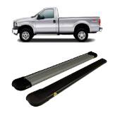 ESTRIBO F250 C/D 99/11 ALUMINIO PRATA