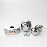 Kit Engate Capa Abs 90mm, Esfera 50mm, Tomada 6 Polos
